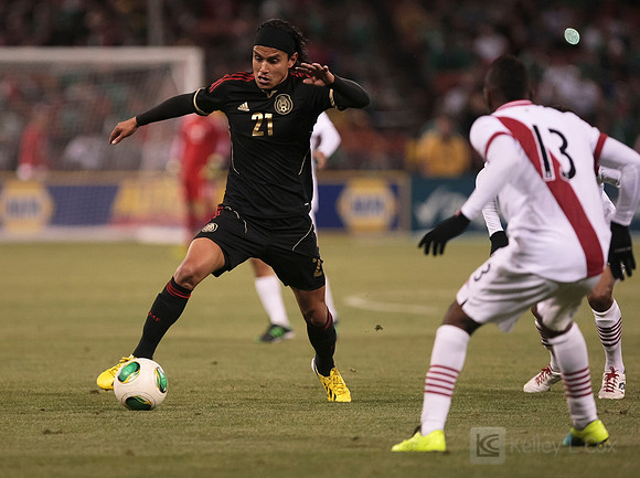 Soccer: Friendly-Mexico vs Peru