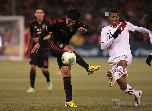 Soccer: Friendly-Mexico vs Peru