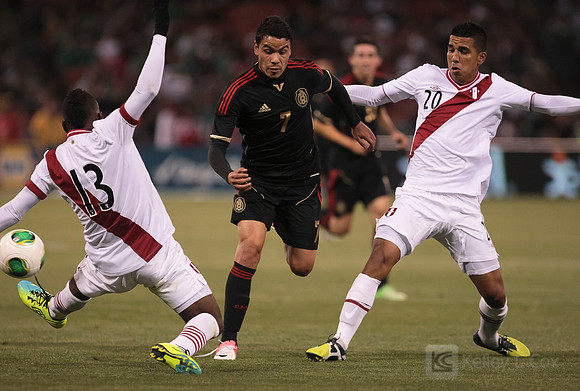 Soccer: Friendly-Mexico vs Peru