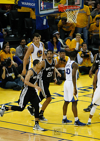 NBA: Playoffs-San Antonio Spurs at Golden State Warriors