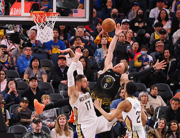 NBA: New Orleans Pelicans at Golden State Warriors