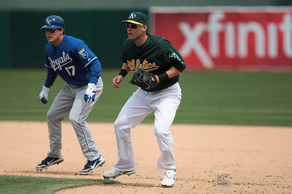 MLB: Kansas City Royals at Oakland Athletics