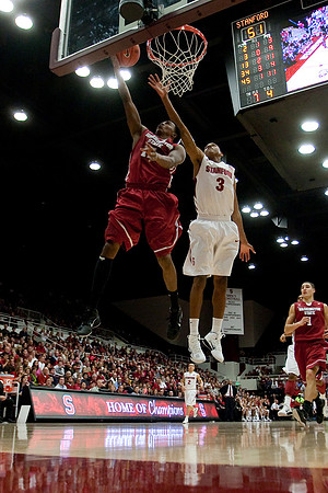 NCAA MEN'S BASKETBALL 2011 - Jan 15 - Washington State at Stanford