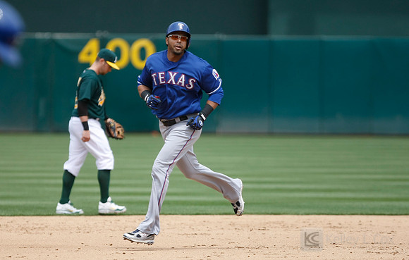 MLB: Texas Rangers at Oakland Athletics