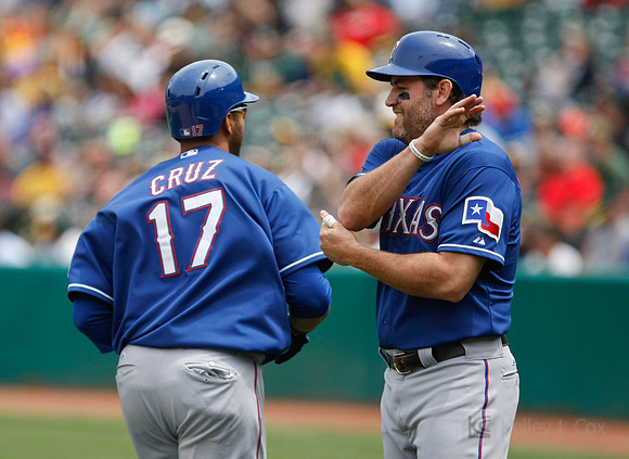 MLB: Texas Rangers at Oakland Athletics