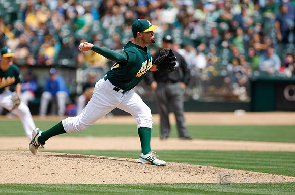 MLB: Texas Rangers at Oakland Athletics