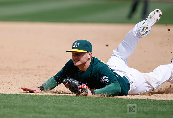 MLB: Texas Rangers at Oakland Athletics