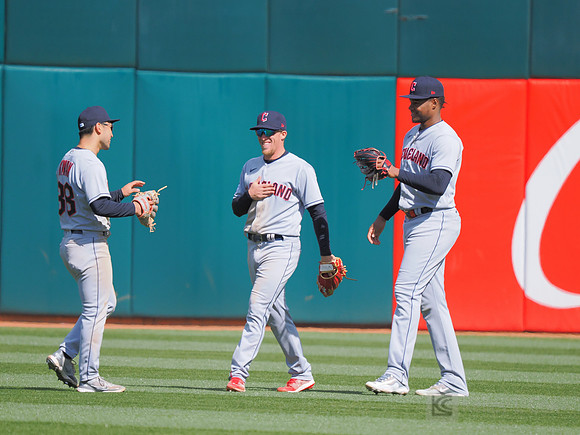 MLB: Cleveland Guardians at Oakland Athletics