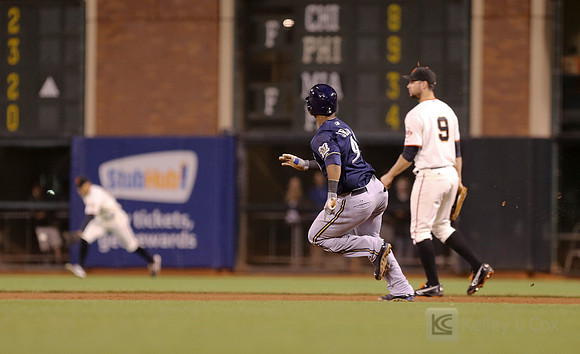 MLB: Milwaukee Brewers at San Francisco Giants