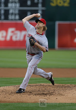 MLB: Cincinnati Reds at Oakland Athletics