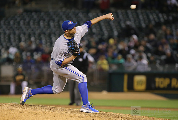 MLB: Toronto Blue Jays at Oakland Athletics