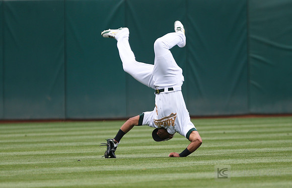 MLB: San Francisco Giants at Oakland Athletics