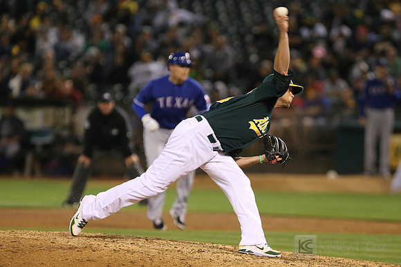 MLB: Texas Rangers at Oakland Athletics
