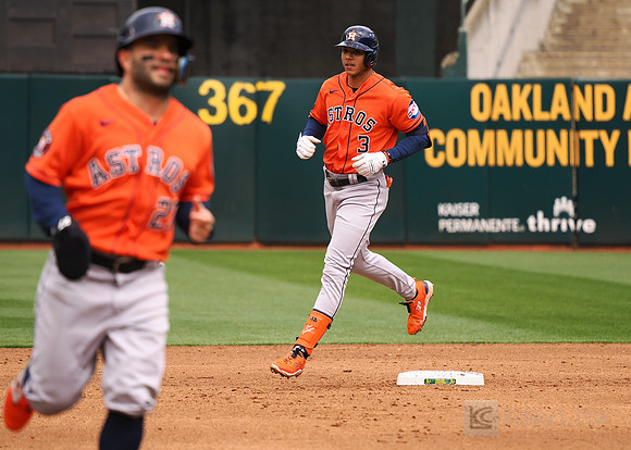 MLB: Houston Astros at Oakland Athletics