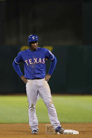 MLB: Texas Rangers at Oakland Athletics