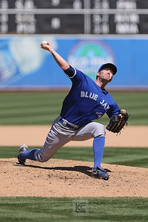 MLB: Toronto Blue Jays at Oakland Athletics