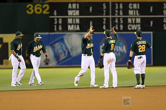 MLB: Cincinnati Reds at Oakland Athletics