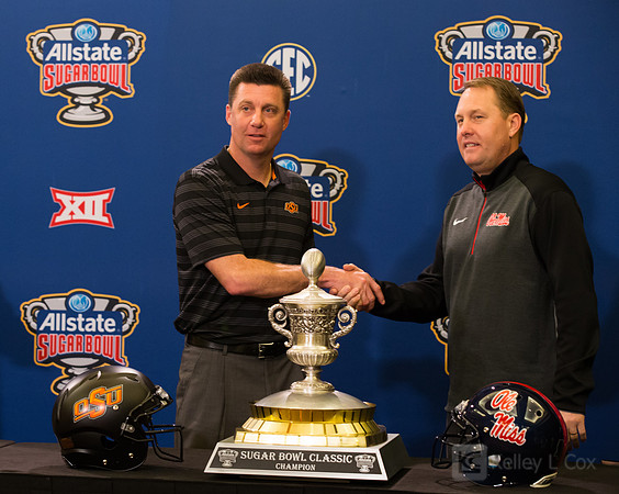 NCAA Football: Allstate Sugar Bowl Press Conference