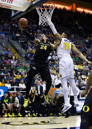 NCAA Basketball: Oregon at California