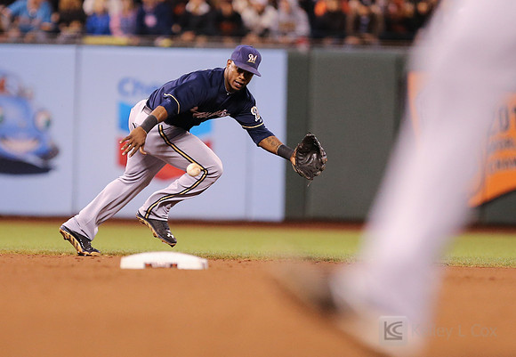 MLB: Milwaukee Brewers at San Francisco Giants