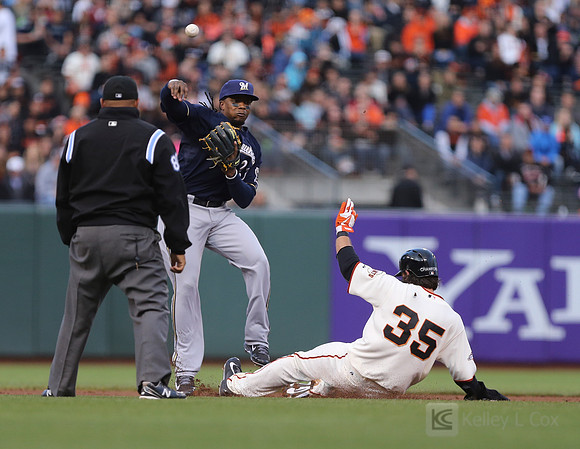 MLB: Milwaukee Brewers at San Francisco Giants