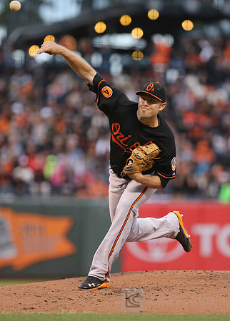 MLB: Baltimore Orioles at San Francisco Giants