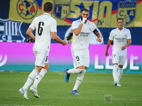 Soccer: International Friendly Soccer-Real Madrid at Club America