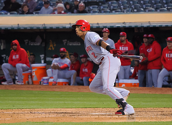 MLB: Cincinnati Reds at Oakland Athletics