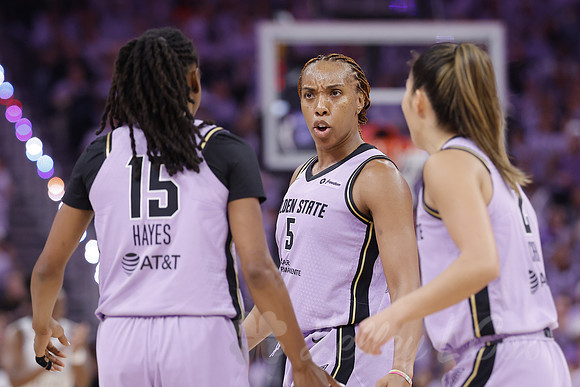WNBA: Playoffs-Las Vegas Aces at Golden State Valkyries
