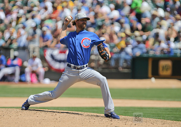 MLB: Chicago Cubs at Oakland Athletics