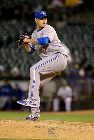 MLB: Toronto Blue Jays at Oakland Athletics