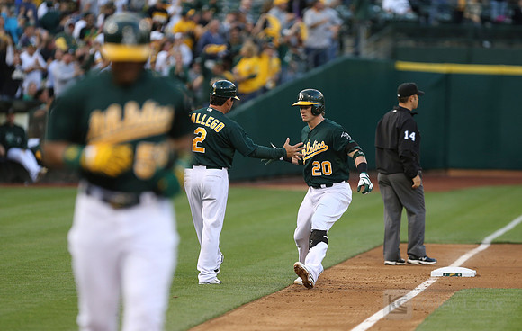 MLB: Cincinnati Reds at Oakland Athletics