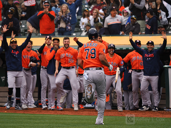 MLB: Houston Astros at Oakland Athletics