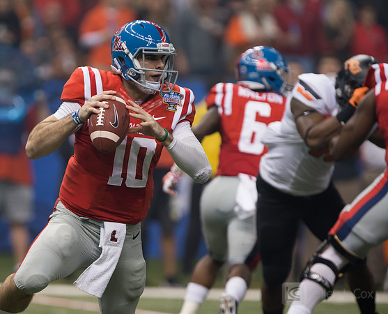 NCAA Football: Allstate Sugar Bowl Oklahoma State Cowboys v Mississippi Rebels