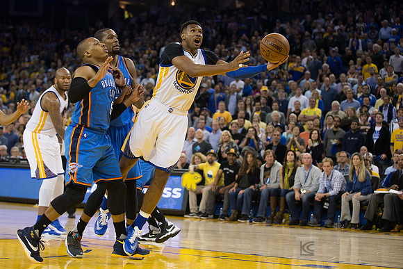 NBA: Oklahoma City Thunder at Golden State Warriors