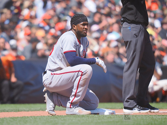 MLB: Washington Nationals at San Francisco Giants