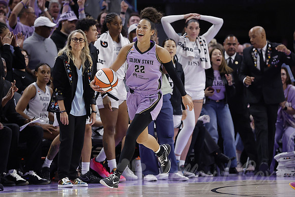 WNBA: Playoffs-Las Vegas Aces at Golden State Valkyries