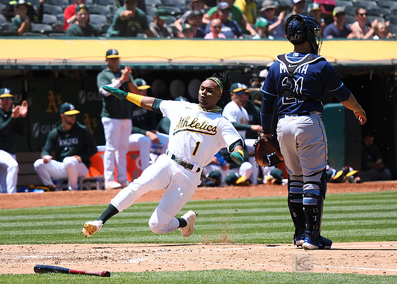 MLB: Tampa Bay Rays at Oakland Athletics