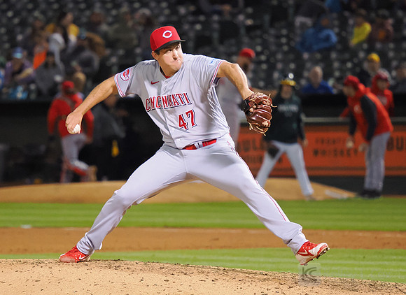 MLB: Cincinnati Reds at Oakland Athletics