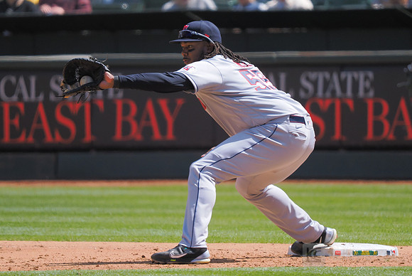 MLB: Cleveland Guardians at Oakland Athletics