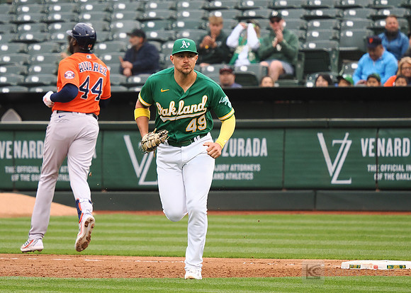 MLB: Houston Astros at Oakland Athletics