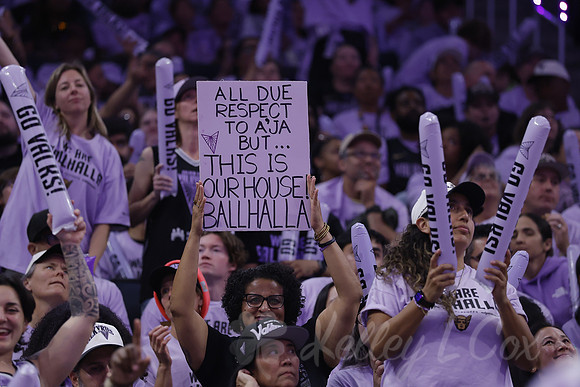 WNBA: Playoffs-Las Vegas Aces at Golden State Valkyries