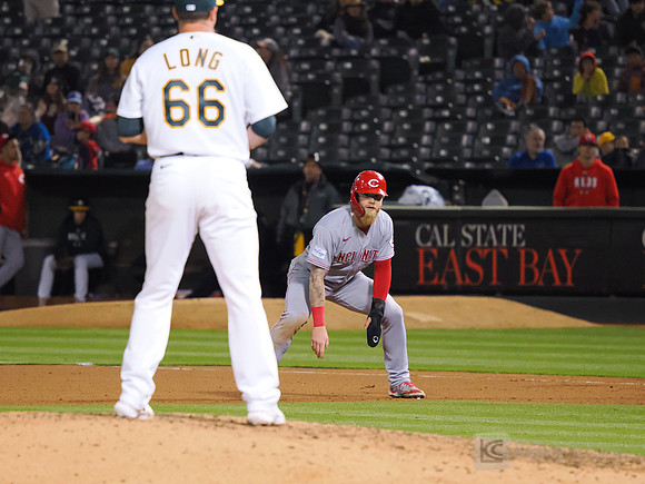 MLB: Cincinnati Reds at Oakland Athletics
