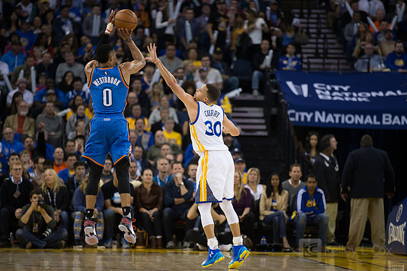 NBA: Oklahoma City Thunder at Golden State Warriors