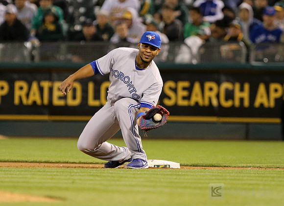 MLB: Toronto Blue Jays at Oakland Athletics