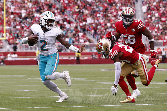Dolphins 49ers Football