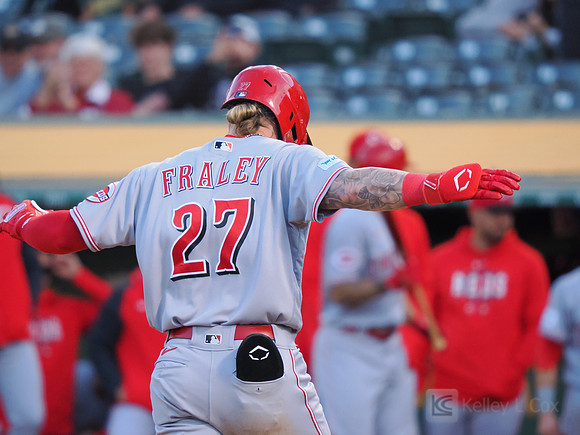 MLB: Cincinnati Reds at Oakland Athletics