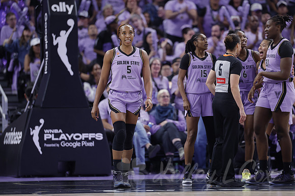 WNBA: Playoffs-Las Vegas Aces at Golden State Valkyries