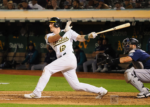 MLB: Seattle Mariners at Oakland Athletics