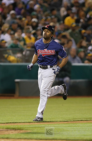 MLB: Cleveland Indians at Oakland Athletics